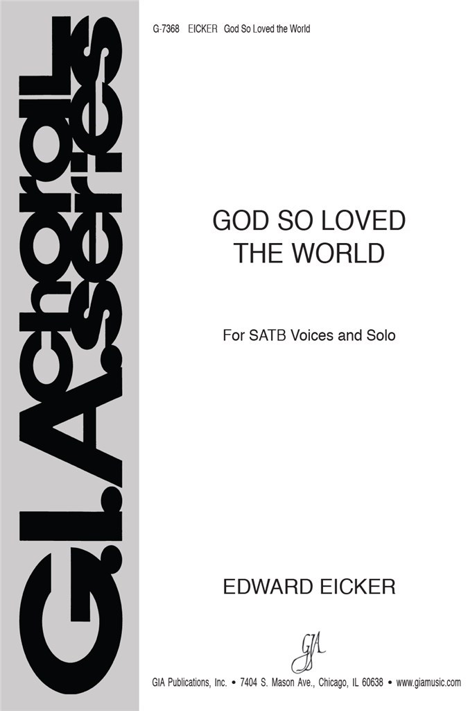 God So Loved the World